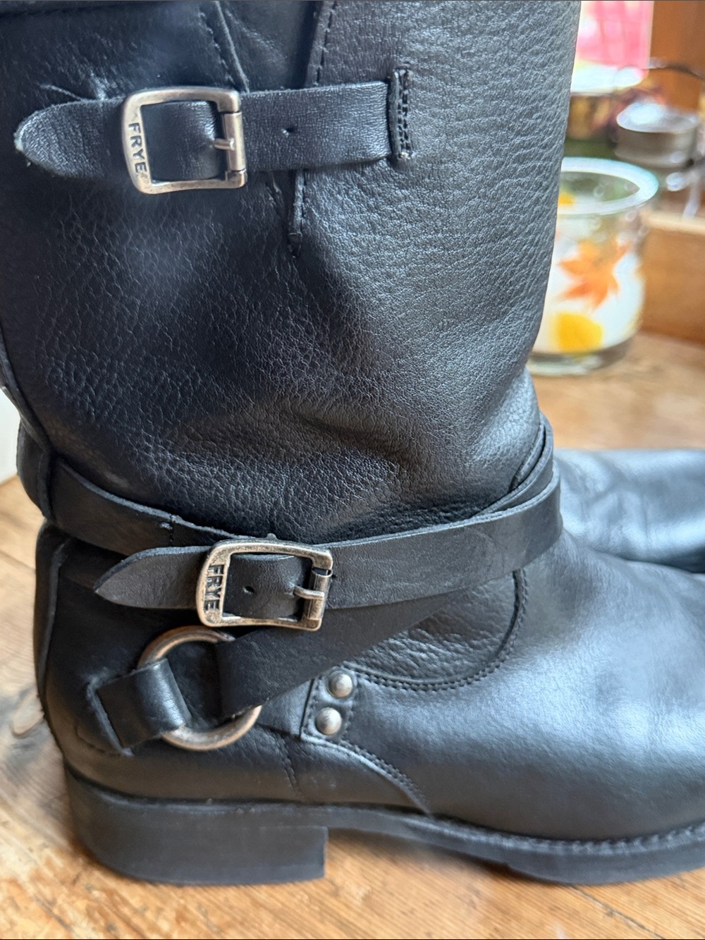 Women’s Frye engineer boots